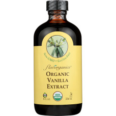 FLAVORGANICS: Organic Vanilla Extract, 8 oz FLAVORGANICS: Organic Vanilla Extract, 8 oz