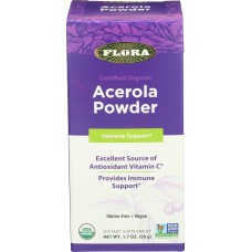 FLORA HEALTH: Acerola Powder, 1.7 oz