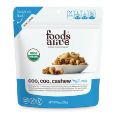 FOODS ALIVE: Organic Coo Coo Cashew Trail Mix, 8 oz FOODS ALIVE: Organic Coo Coo Cashew Trail Mix, 8 oz