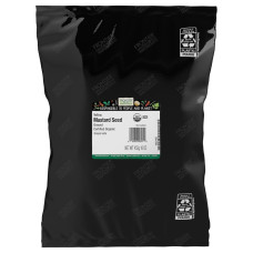 FRONTIER COOP: Organic Ground Yellow Mustard Seed, 16 oz FRONTIER COOP: Organic Ground Yellow Mustard Seed, 16 oz