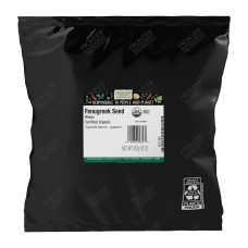 FRONTIER COOP: Organic Whole Fenugreek Seed, 16 oz FRONTIER COOP: Organic Whole Fenugreek Seed, 16 oz