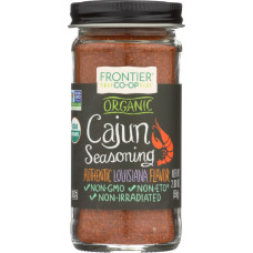 FRONTIER COOP: Organic Cajun Seasoning, 2.1 oz FRONTIER COOP: Organic Cajun Seasoning, 2.1 oz