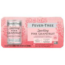 FEVER TREE: Sparkling Pink Grapefruit Soda Can 8 Count, 40.56 fo FEVER TREE: Sparkling Pink Grapefruit Soda Can 8 Count, 40.56 fo