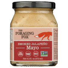 THE FORAGING FOX: Smoked Jalapeno Mayo, 9.2 fo