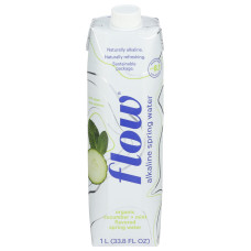 FLOW WATER: Cucumber Mint Organic Alkaline Spring Water, 33.8 fo FLOW WATER: Cucumber Mint Organic Alkaline Spring Water, 33.8 fo