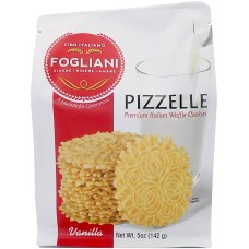 FOGLIANI FOOD COMPANY: Vanilla Pizzelle Waffle Cookies, 5 oz