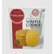 FOGLIANI FOOD COMPANY: Anise Waffle Pizzelle Cookie, 5 oz