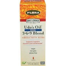 FLORA HEALTH: Udos Oil Dha Blend, 17 oz