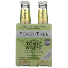 FEVER TREE: Lemon Tonic 4Pk, 27.2 fo