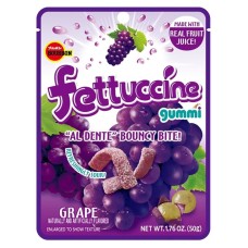 BOURBON: Fettuccine Gummi Grape, 1.76 oz