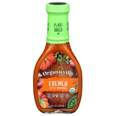 ORGANICVILLE: French Style Dressing, 8 oz