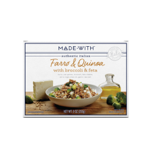 MADE WITH: Farro & Quinoa with Broccoli & Feta Entree, 9 oz
