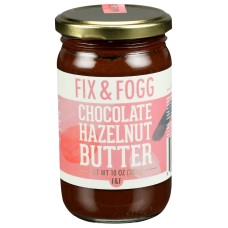 FIX & FOGG: Chocolate Hazelnut Butter, 10 oz