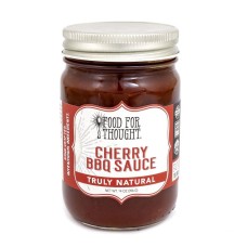 FOOD FOR THOUGHT: Bbq Sauce Cherry, 14 oz