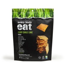 EVERY BODY EAT: Thins Fiery Chile Lime, 4 oz