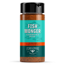 FIRE AND SMOKE: Seasoning Fish Monger, 16 oz