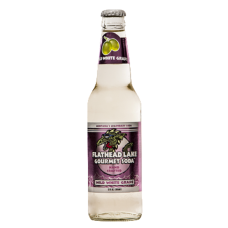 FLATHEAD LAKE GOURMET SODA: Soda Wild White Grape, 12 fo