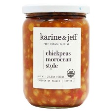 KARINE & JEFF: Chickpeas Morrocan Style, 18.3 oz