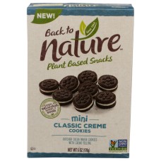 BACK TO NATURE: Cookie Mini Classic Creme, 6 oz