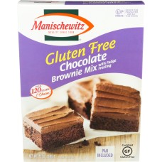 MANISCHEWITZ: Gluten Free Chocolate Brownie Mix, 12 oz