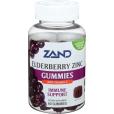 ZAND: Elderberry Zinc Gummies, 60 pc