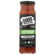 GOOD FOOD FOR GOOD: Organic Ketchup, 9.5 oz