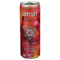 ODYSSEY ELIXIR: Energy Plus Focus Passion Fruit Orange Guava, 12 fo