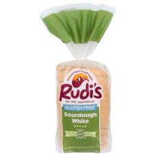 RUDIS: Gluten Free White Sourdough Bread, 18 oz