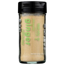 SPICELY ORGANICS: Organic Ginger Ground Jar, 1.2 oz