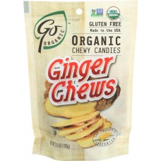 GO ORGANIC: Ginger Chews, 3.5 oz