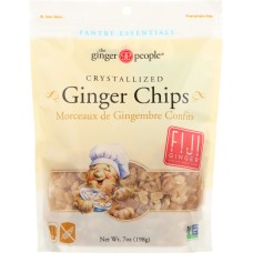 GINGER PEOPLE: Ginger Chips Crystallized, 7 oz