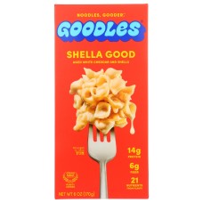 GOODLES: Shella Good Aged White Cheddar and Shells, 6 oz