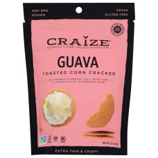 CRAIZE: Guava Toasted Corn Cracker, 1.75 oz