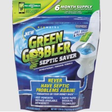 GREEN GOBBLER: Septic Saver 6 Count, 7.8 oz