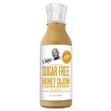 G HUGHES: Honey Dijon Flavored Dressing Sugar Free, 12 fo