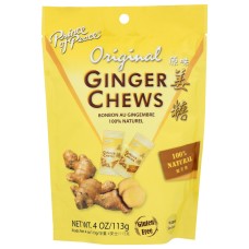 PRINCE OF PEACE: Ginger Candy Chews Original, 4 oz