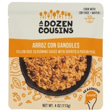 A DOZEN COUSINS: Arroz Con Gandules Seasoning Sauce, 4 oz