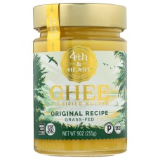 4TH HEART: Original Recipe Ghee, 9 oz