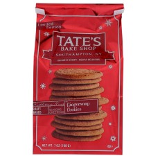 TATES: Gingersnap Cookies, 7 oz