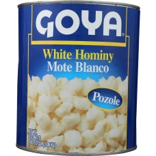 GOYA: White Hominy, 108 oz