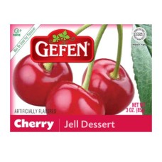 GEFEN: Cherry Jello, 3 oz