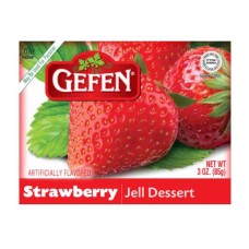 GEFEN: Strawberry Jello, 3 oz