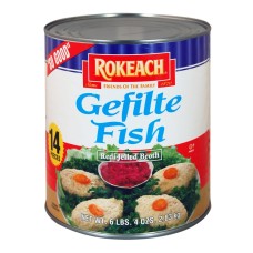 ROKEACH: Gefilte Fish 14 Pc, 6.25 lb