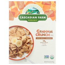 CASCADIAN FARM: Graham Crunch Cereal, 9.6 oz