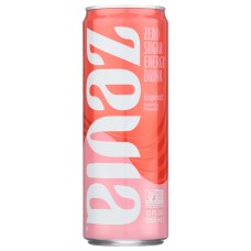 ZEVIA: Grapefruit Energy Drink, 12 fo
