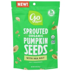 GO RAW: Pumpkin Snacking Seeds, 4 oz