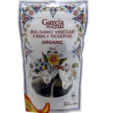 GARCIA DE LA CRUZ: Organic Balsamic Vinegar Pouch, 10 ml