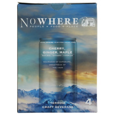 NOWHERE: Ridgeline Non Alcoholic Mocktail 4Pk, 48 fo