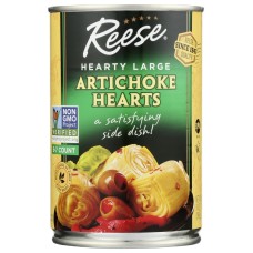 REESE: Hearty Large Artichoke Hearts, 14 oz