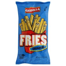 GEDILLA: Potato Fries Original, 6 oz